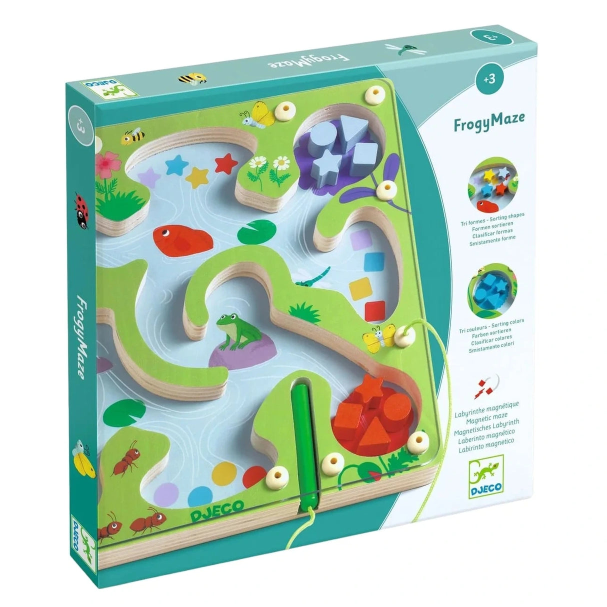 FrogyMaze Magnetic Sorting