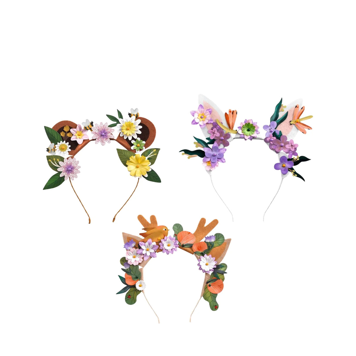 DIY Flower Friends Headbands