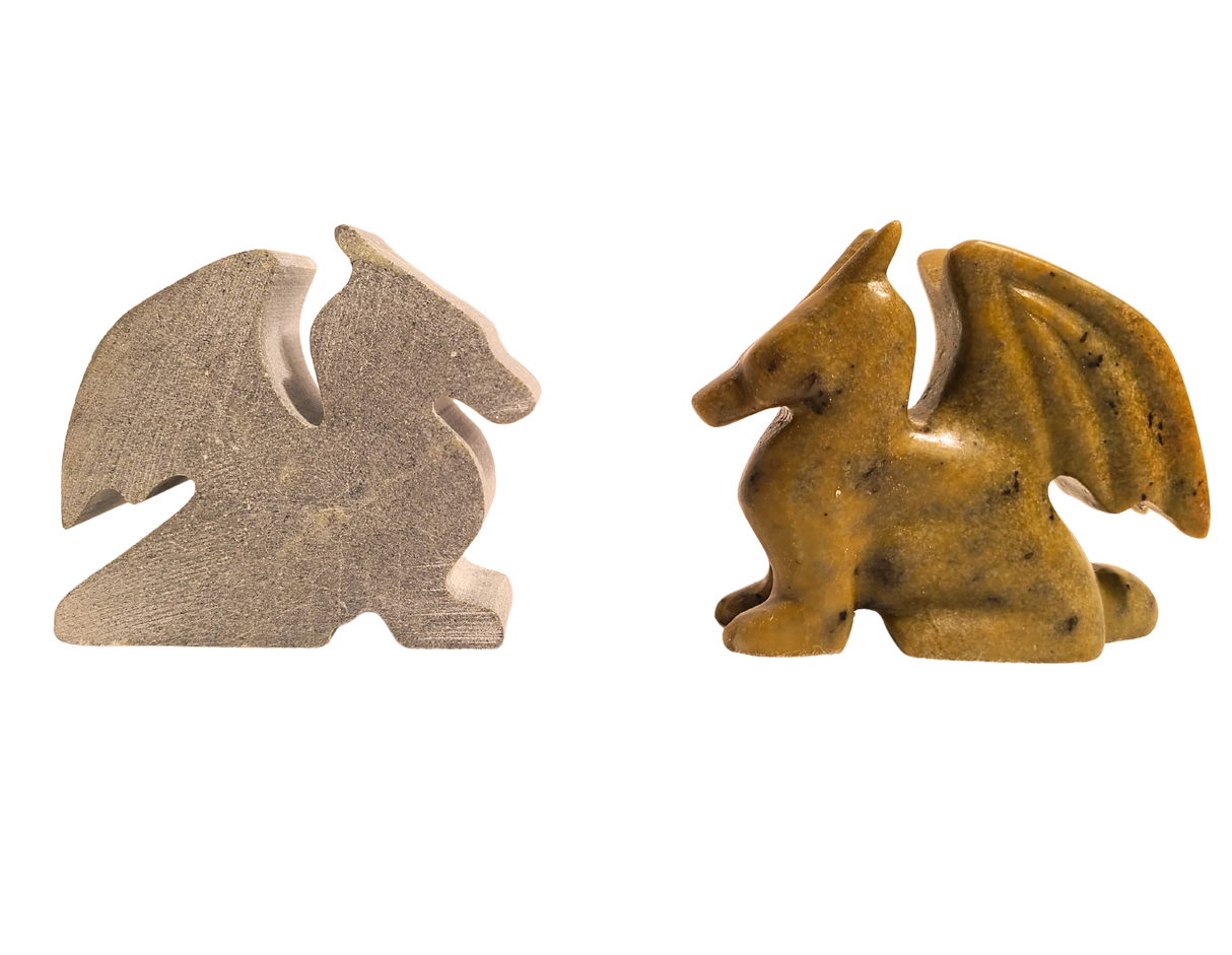 Soapstone Carving Kit | Dragon