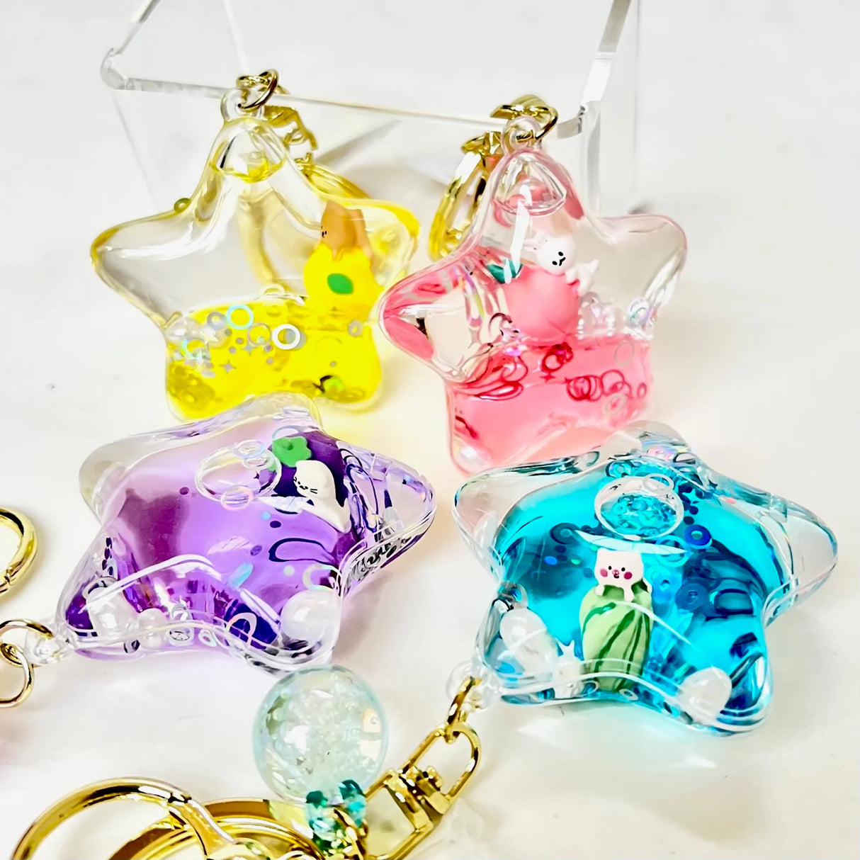Star Animal Keychain