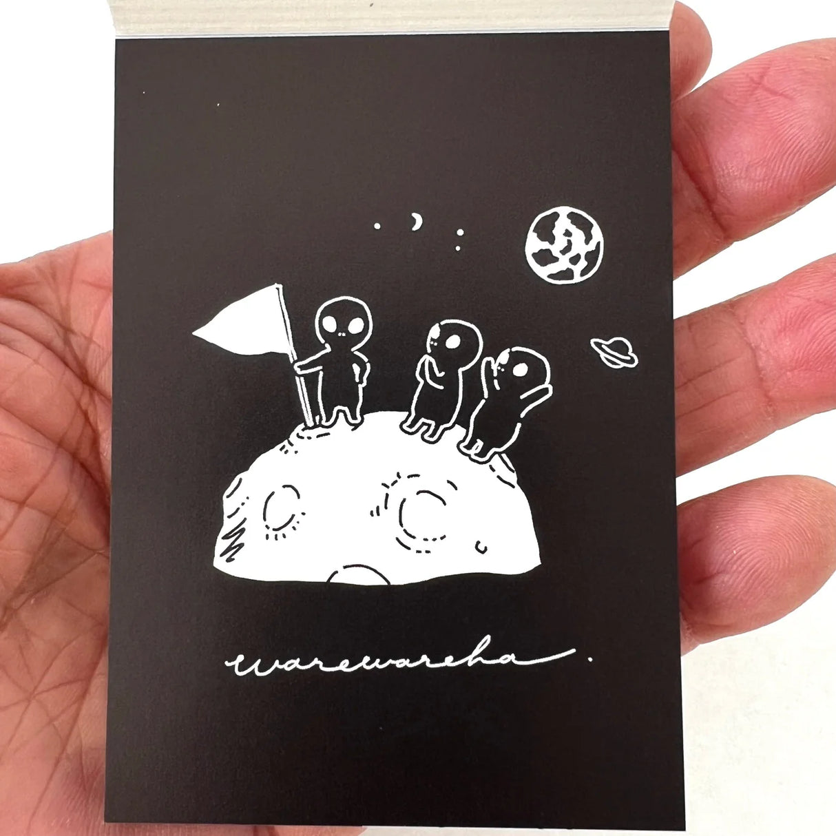 Mini Notepad | Alien Landing