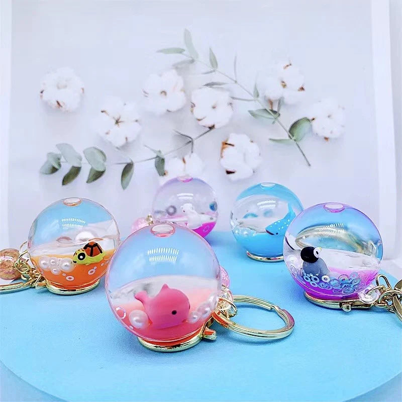 Sea Globe Keychain