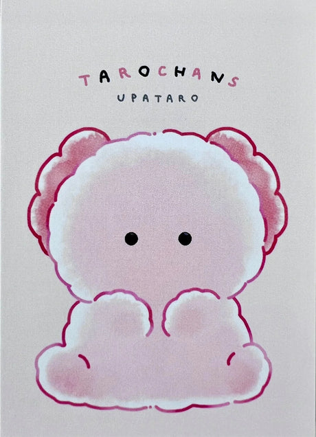 Mini Notepad | Axolotl Wooper Looper with cute pink character art on full color pages, 3¼”x2½” petite notepad from Japan.