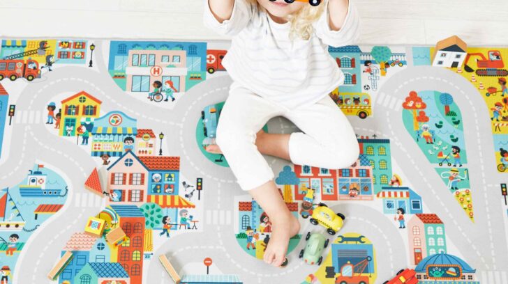 Crossroads City Play Mat