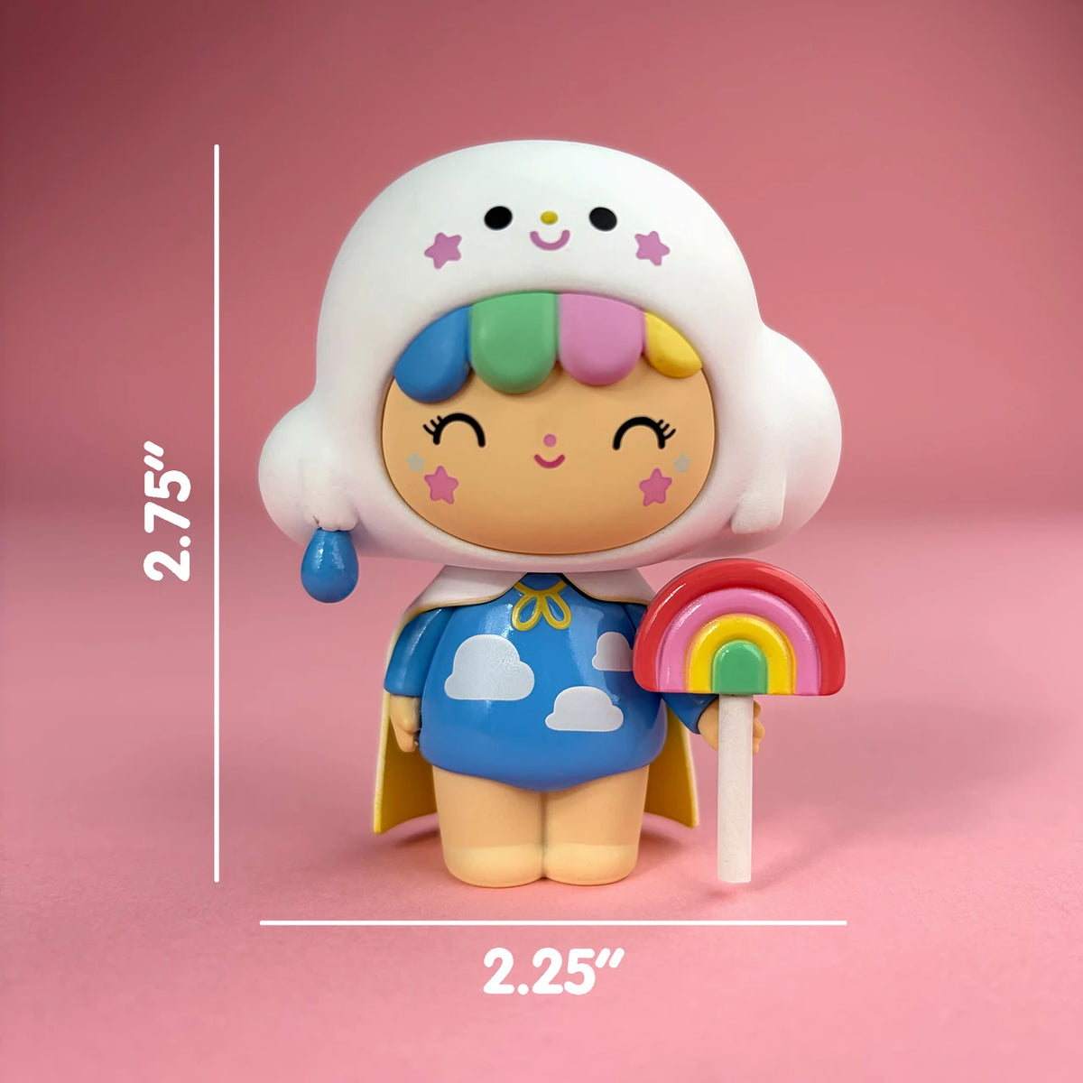 Momiji Magical Meadow Figure Blind Box figure with rainbow lollipop