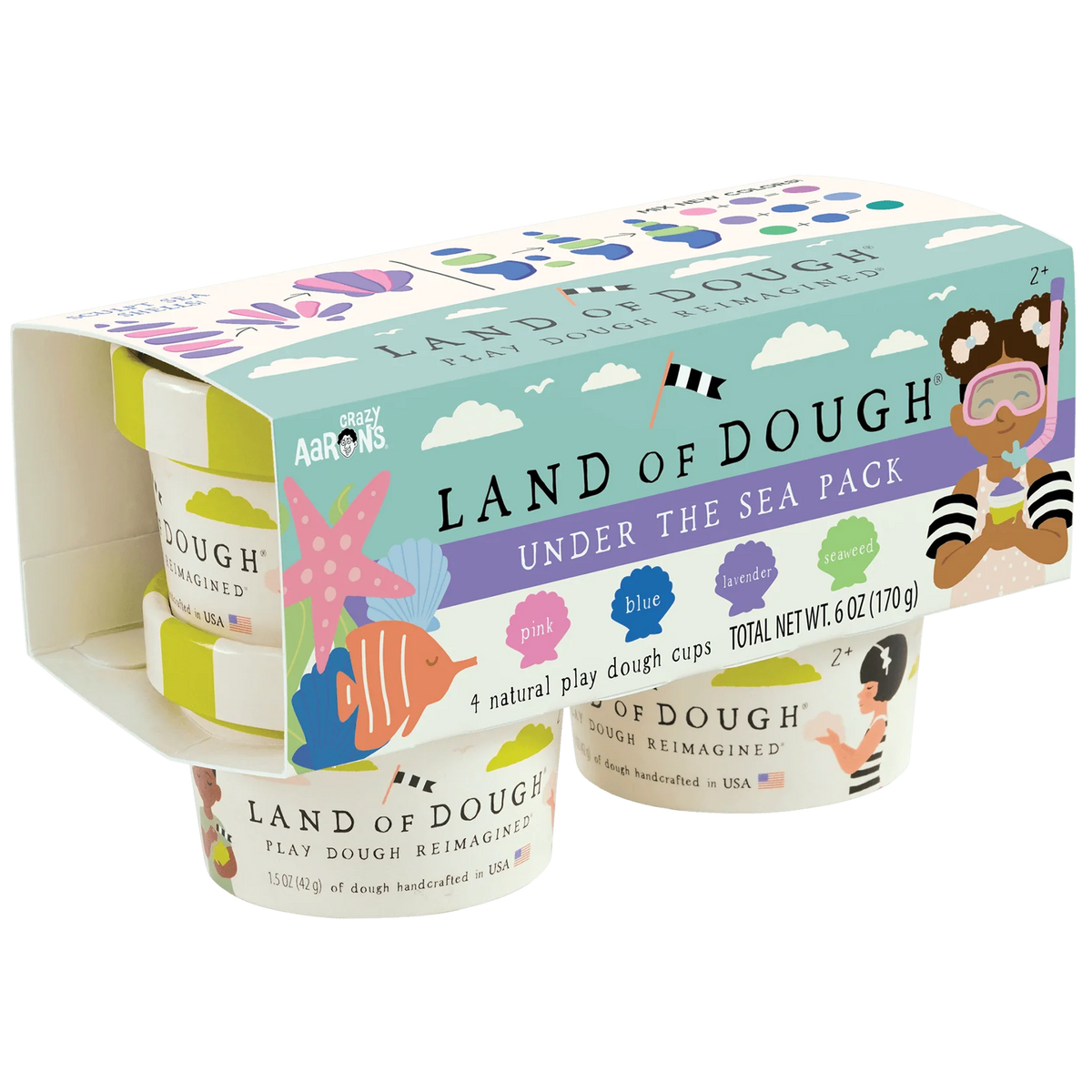Land of Dough Pack Under the Sea Treehouse Toys