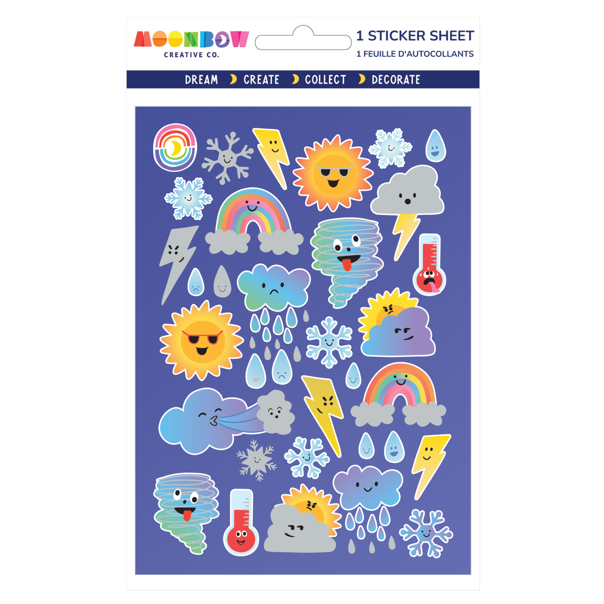 Forecast Fun Hologram Stickers