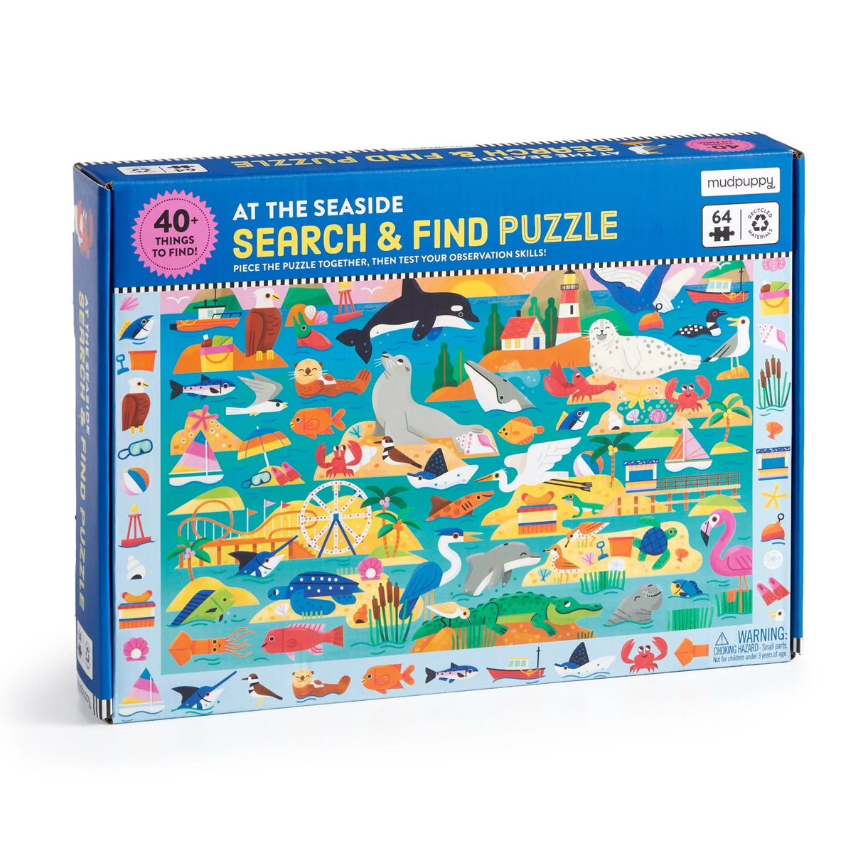 64pc At the Seaside Search & Find Puzzle