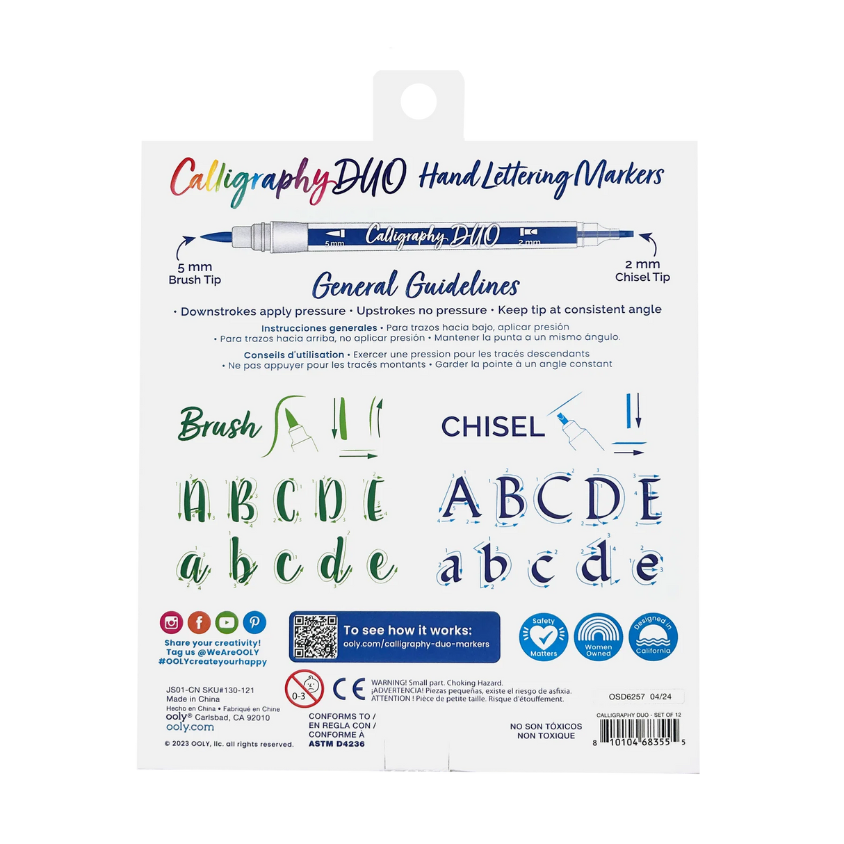 Calligraphy Duo Double Ended Markers