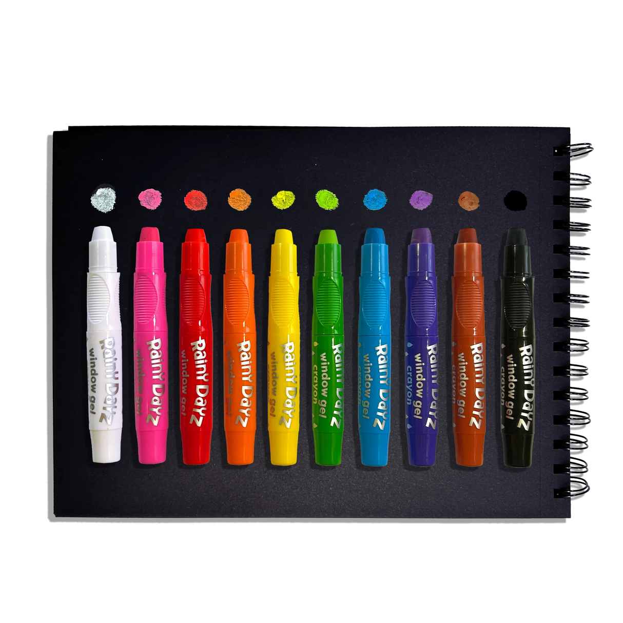 Rainy Dayz Window Gel Crayons