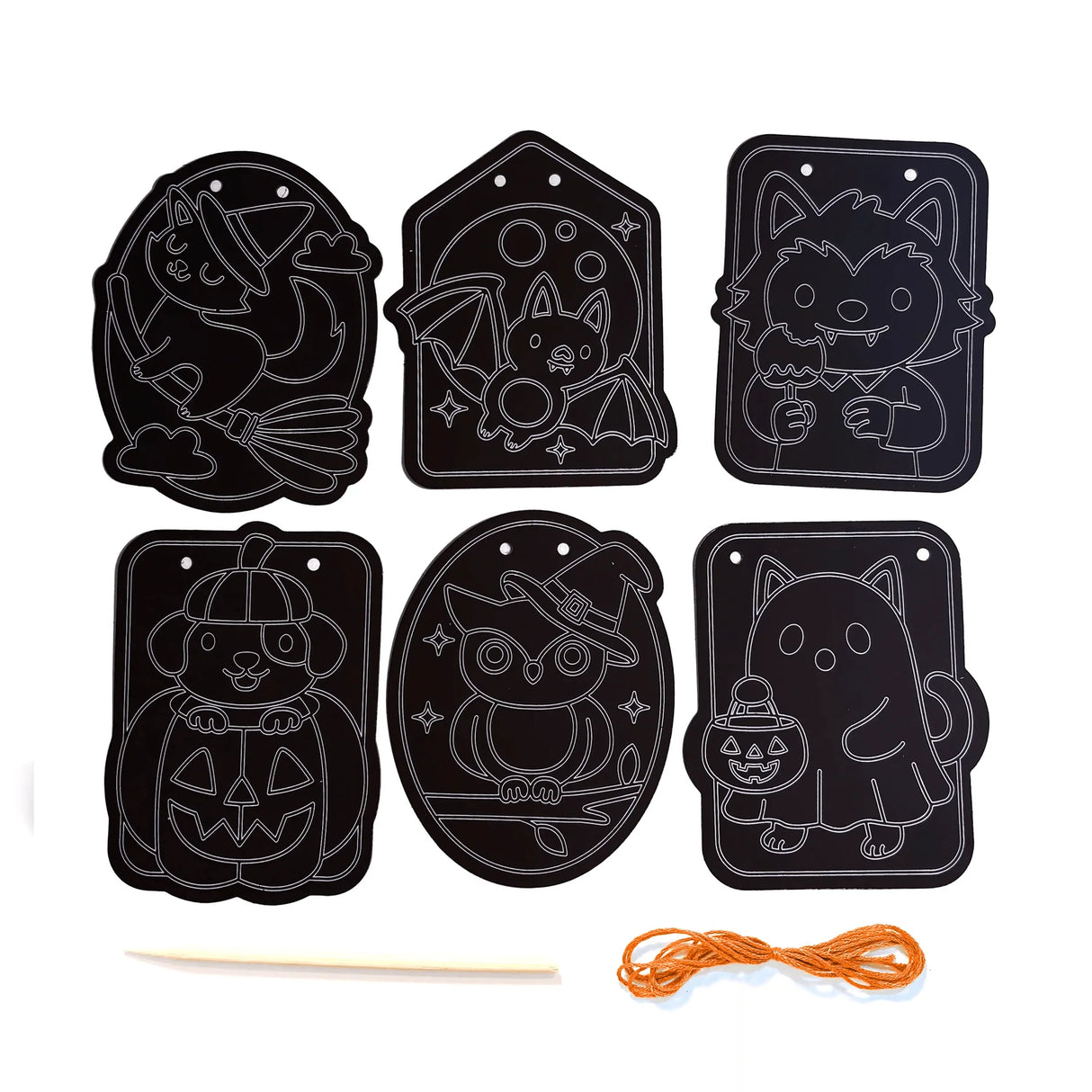 Scratch & Scribble Window Banner | Boo Buddies