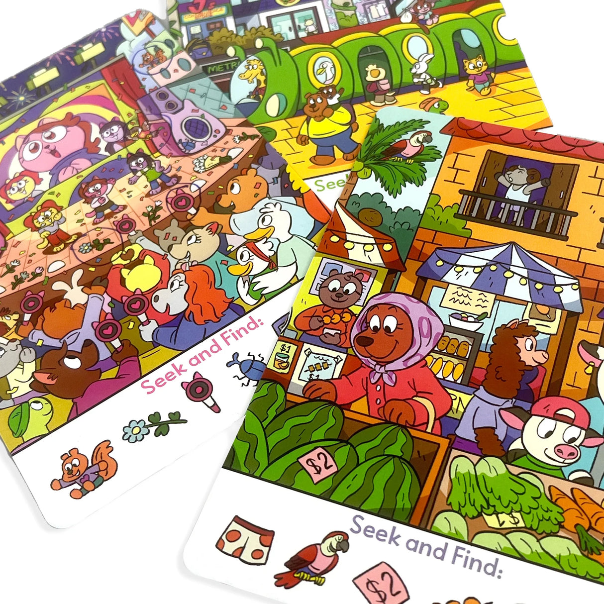 Activity Cards Seek & Find