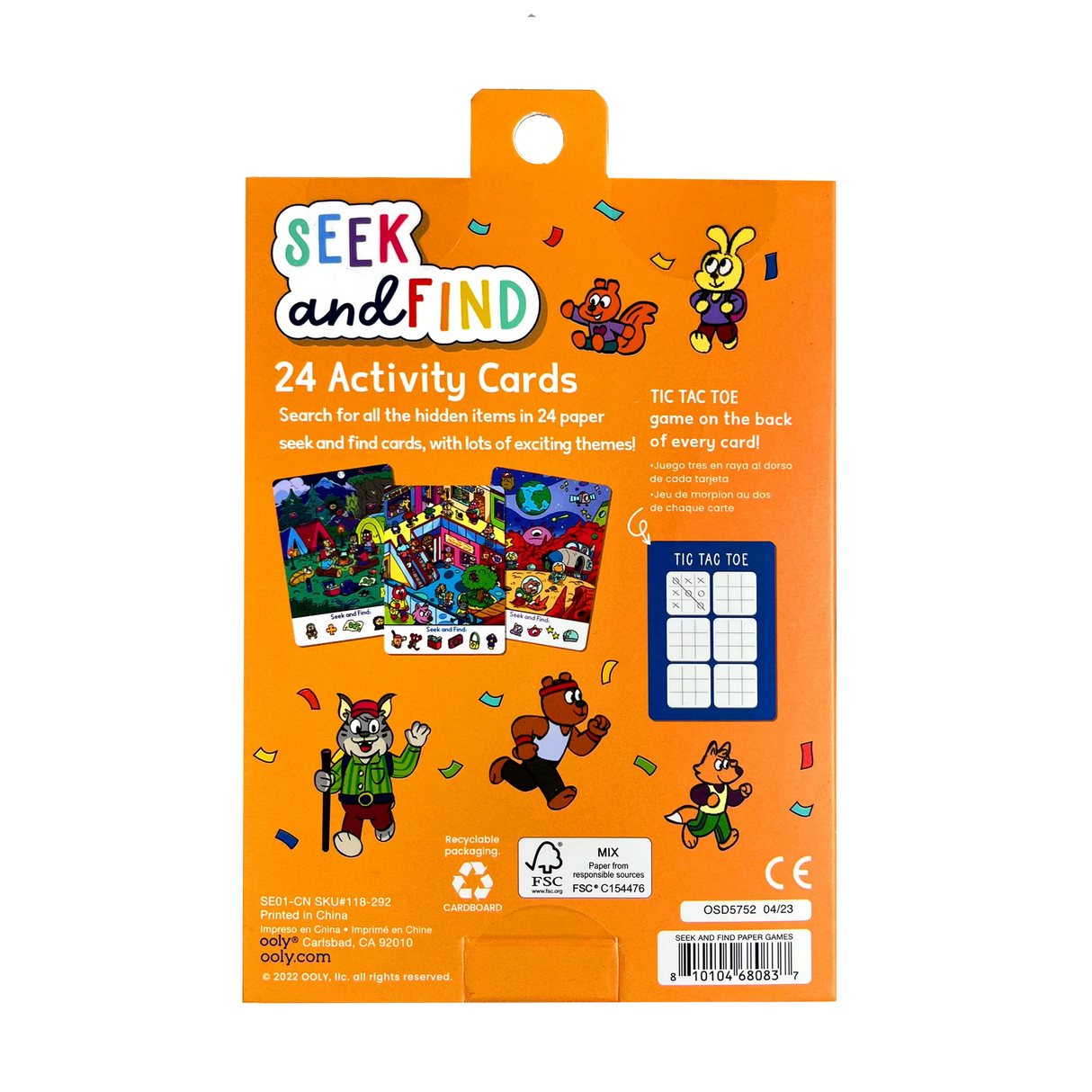 Activity Cards Seek & Find