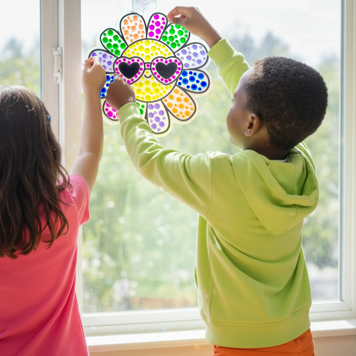 Sun Sparkles: Gem Suncatcher Kit | Rainbow Magic