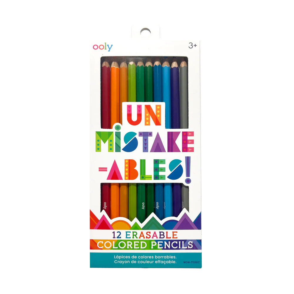 Un-Mistake-Ables! Erasable Colored Pencils