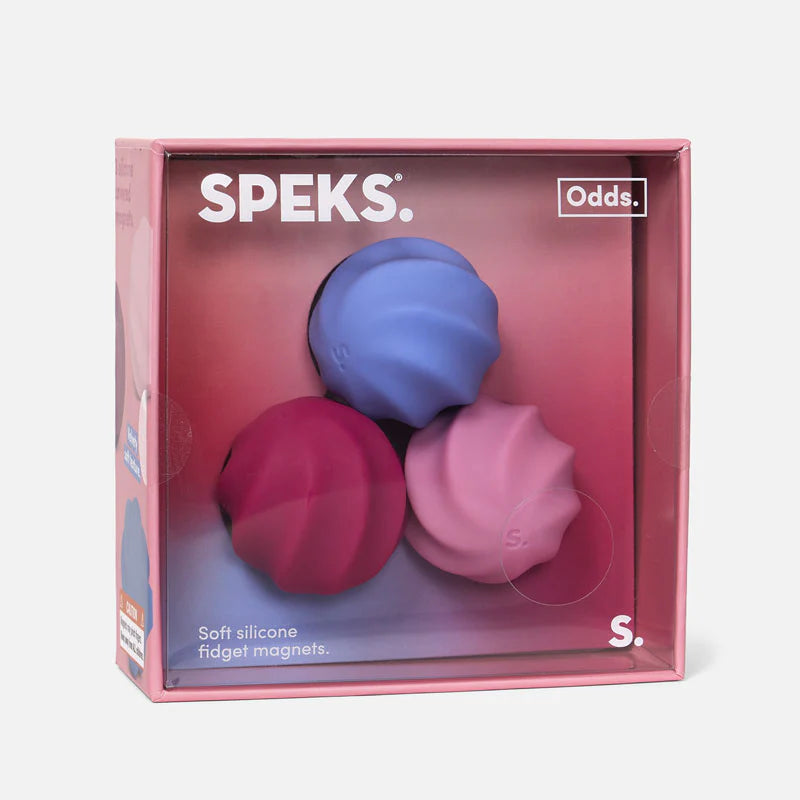 Speks. Odds. Vivid Swirls.