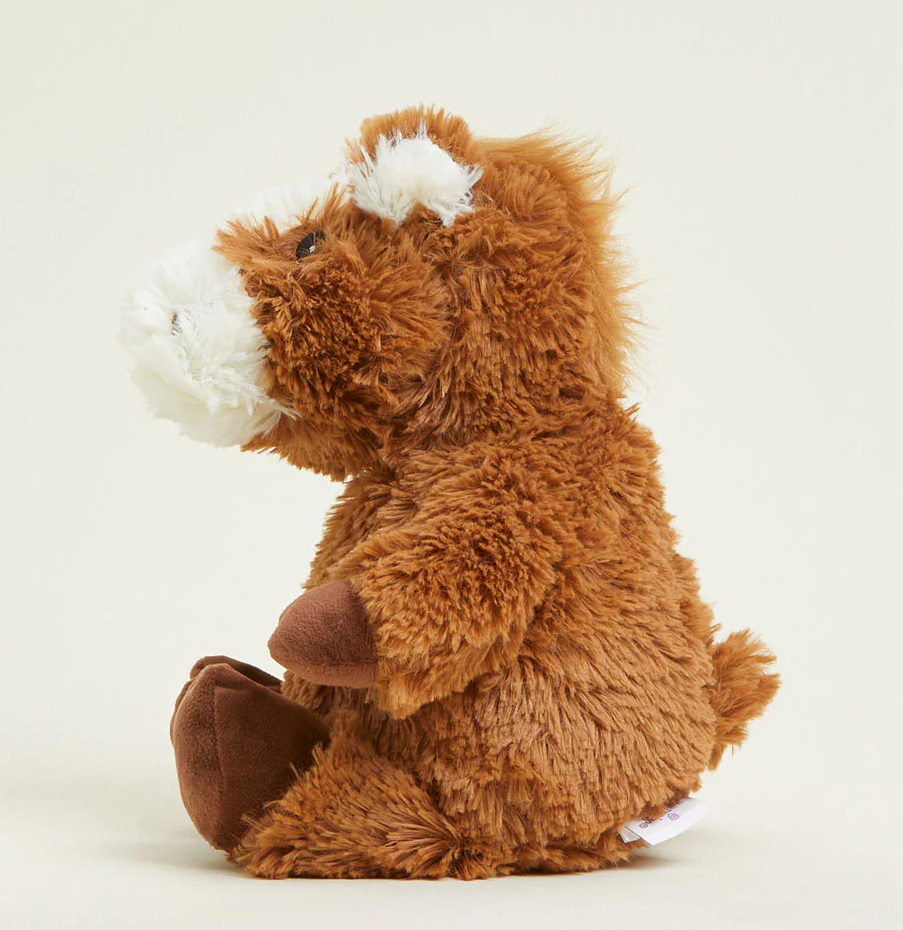 Warmies | Horse plush microwavable toy filled with real French lavender for soothing warmth and comfort.