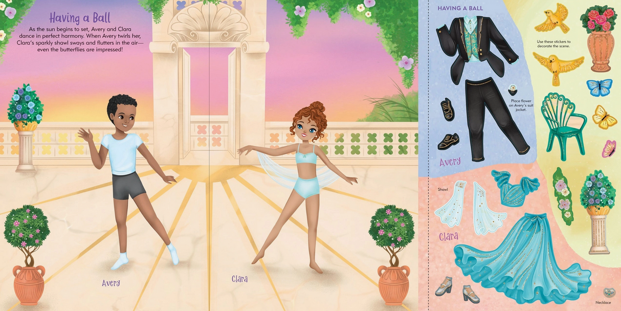Sticker Doll Dress Up | Dancers