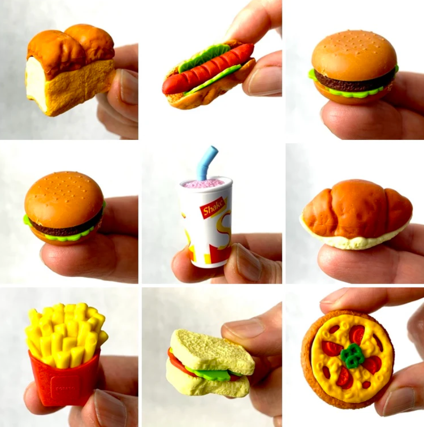 Japanese Eraser Fast Food