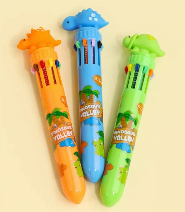 10 Color Pen | Dinosaur