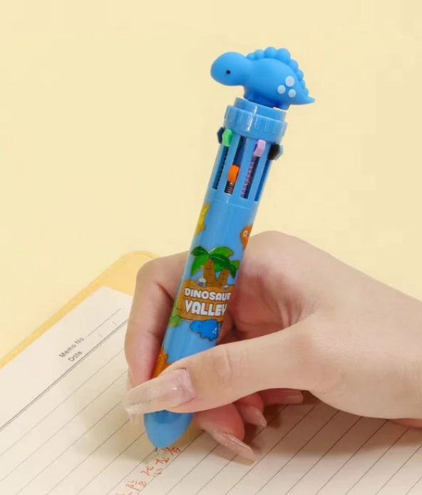 10 Color Pen | Dinosaur