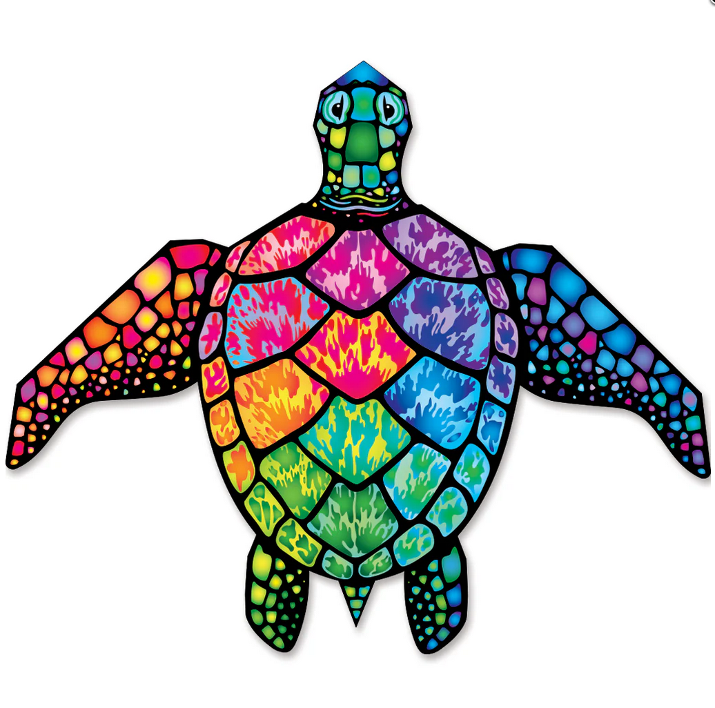 Rainbow Sea Turtle Kite