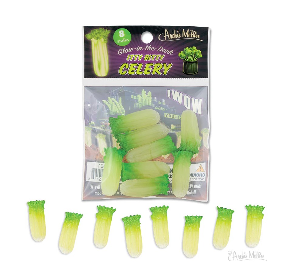 Itty Bitty Glow in the Dark Celery