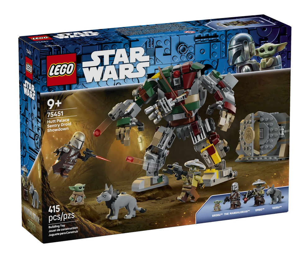 Star Wars Hutt Palace Sentry Droid Showdown LEGO building set box