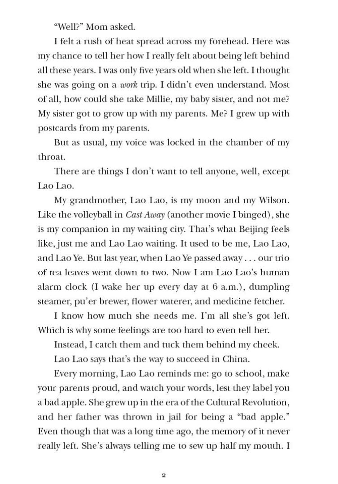 Excerpt from Finally Seen showing heartfelt reflections of a young girl’s experience with family and identity challenges.