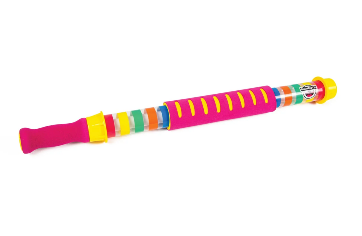 Water Cannon | Magenta with foam handle and colorful barrel designed for fun and super soaking water fights.