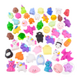 Gummy Character featuring colorful squishy unicorns, dinosaurs, stars, clouds, and more in varied styles and colors.