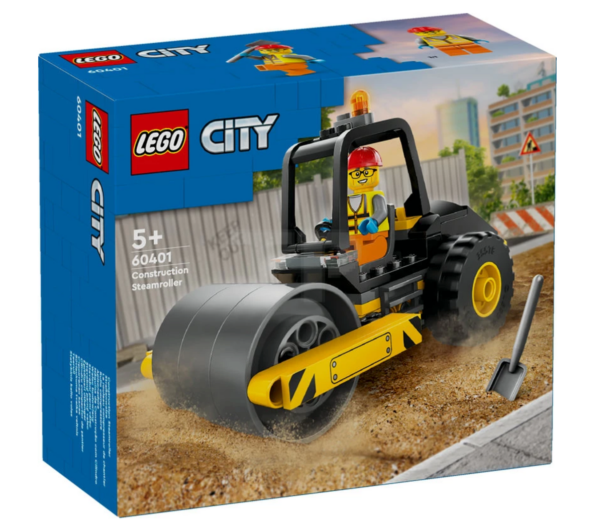 City Construction Steamroller