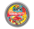 Mini Color Change Ketchup & Mustard Thinking Putty in a small tin with vibrant red and yellow swirls.