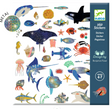 Ocean Stickers featuring 160 metallic ocean animal designs, perfect for kids ages 4 and up, for creative crafting fun.