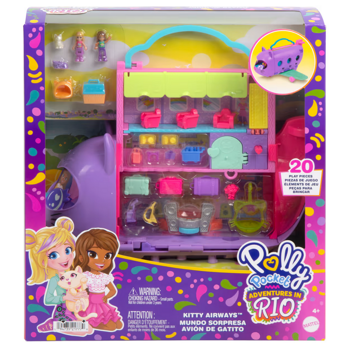 Polly Pocket Kitty Airways Playset – Treehouse Toys