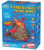 Everlasting Volcano toy erupting with slime lava and foam balls for endless volcano experiments and STEM learning.
