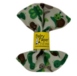 Baby Paper | Critters soft fabric baby toy with green and brown critter patterns, designed for tiny hands to grasp.