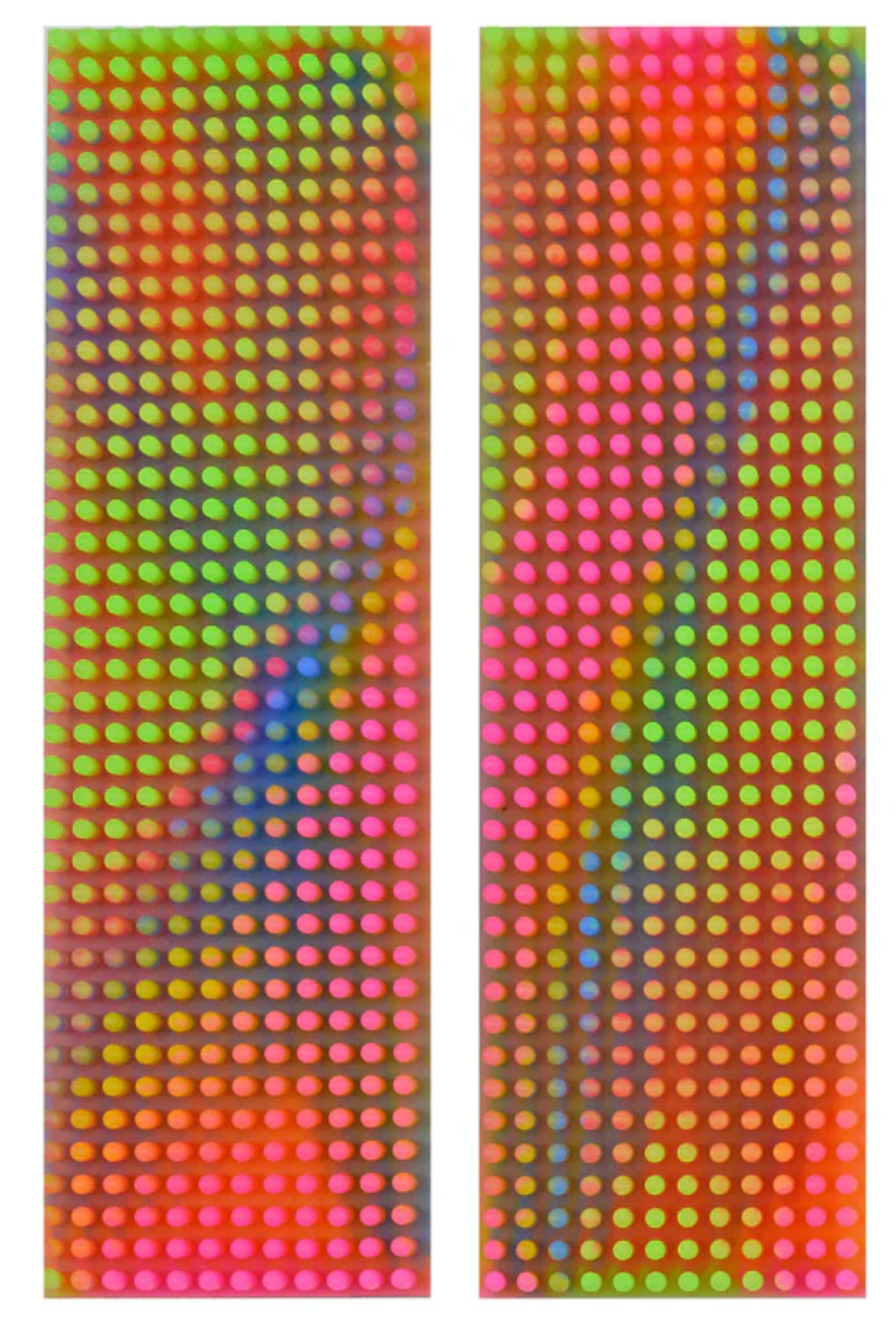 Zen Strips | Multicolor Silicone 2pk sensory strips with raised dots for calming, focus, and tactile fidgeting.