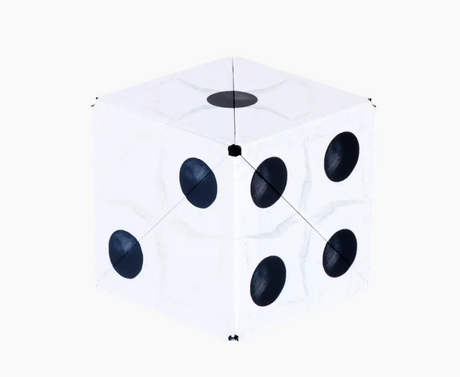 Shashibo | Dice Collection Renaissances magnetic puzzle cube with dice design and high-quality plastic construction.