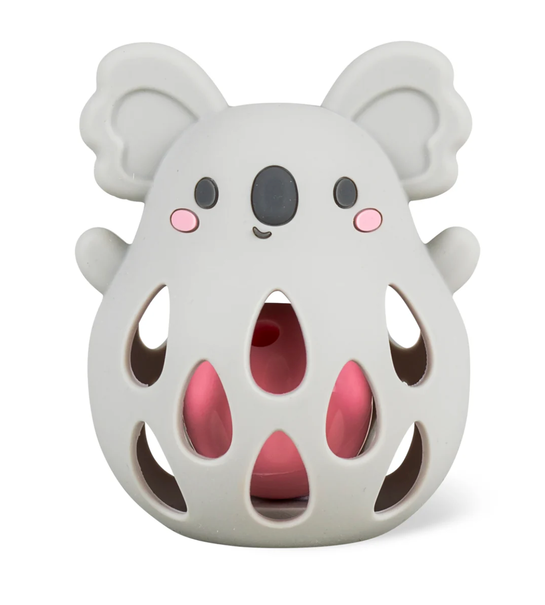 Silicone Rattle | Koala baby toy made of soft, safe silicone with gentle rattle, easy for little hands to grasp and hold.