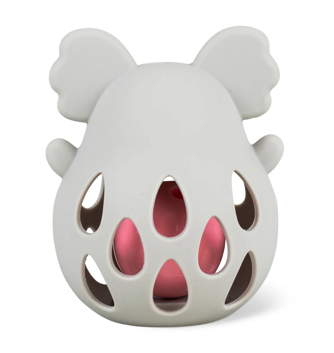 Silicone Rattle | Koala made of soft silicone with gentle rattle sound, perfect for babies to grasp and hold safely.