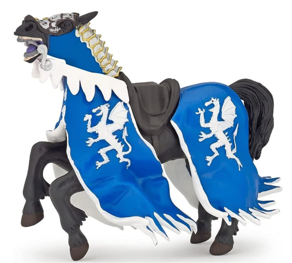 Blue Dragon King Horse