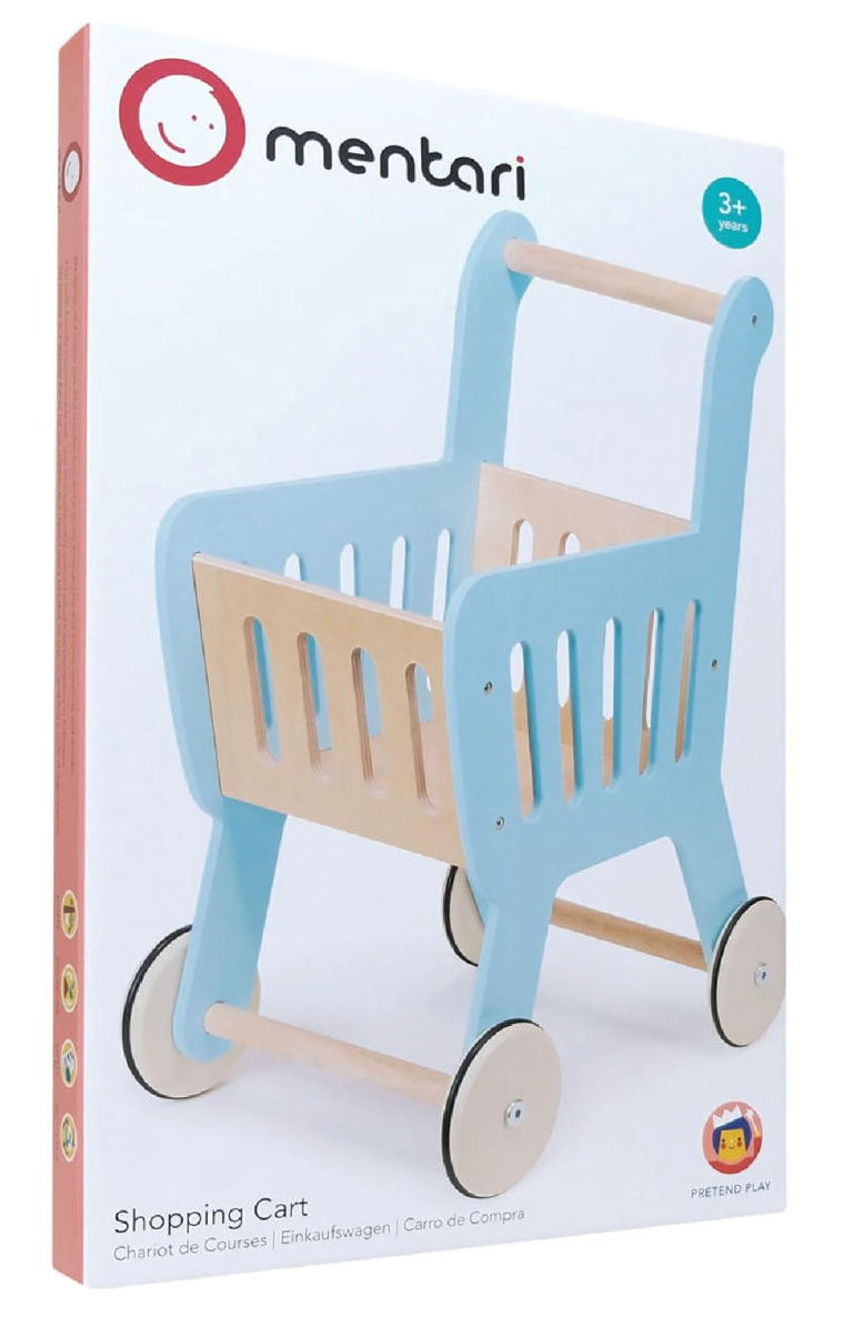 Wooden Shopping Cart