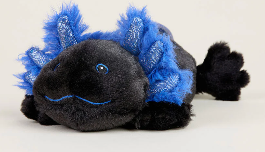 Warmies Junior | Black Axolotl