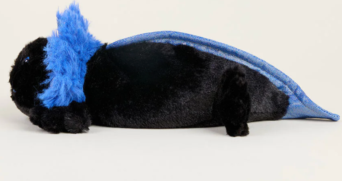 Warmies Junior | Black Axolotl
