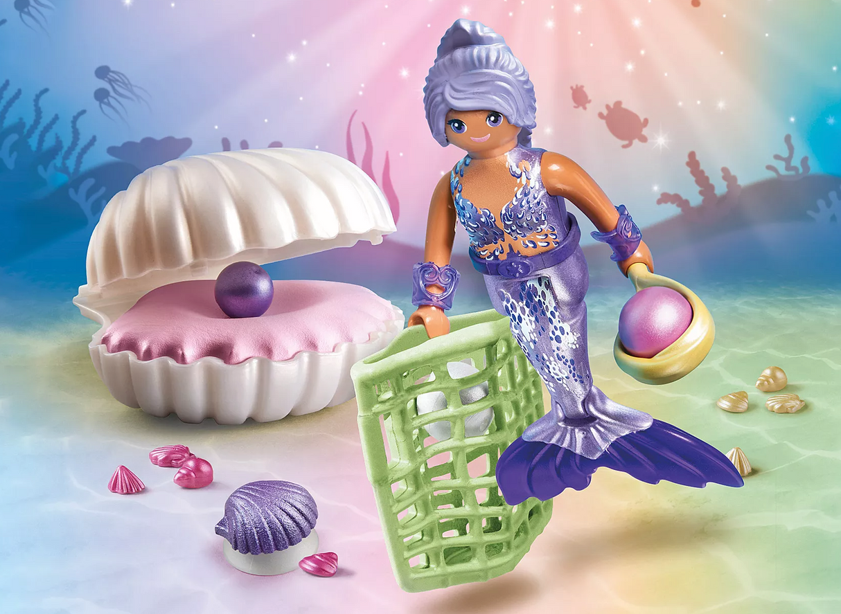 Princess Magic | Mermaid with Pearl Seashell