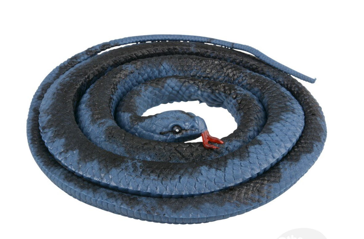 Blue Viper Rubber Snake