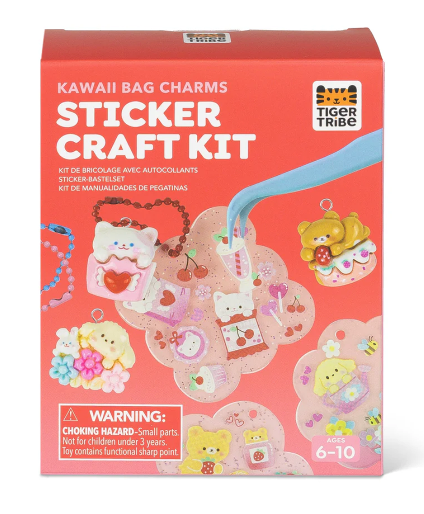 Sticker Craft Kit | Kawaii Bag Charms
