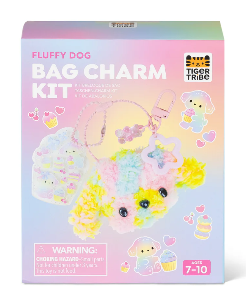 Bag Charm Kit | Fluffy Dog