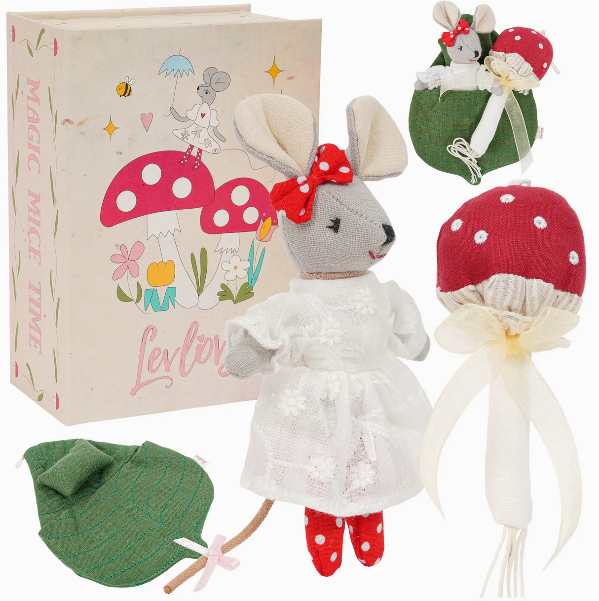 Levlovs | Mouse & Mushroom Wonder Forest Set